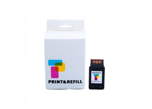 Print & Refill HP 21 XL musta täytetty mustekasetti