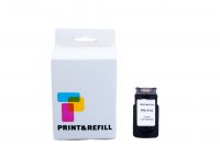 Print & Refill Canon PG-512 musta täytetty mustekasetti