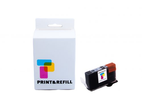 Print & Refill BCI-6Bk musta täytetty mustekasetti