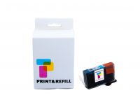 Print & Refill BCI-6C syaani täytetty mustekasetti