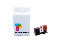 Print & Refill BCI-6M magenta täytetty mustekasetti