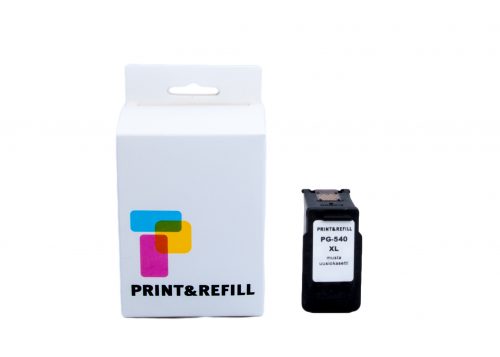 Print & Refill PG-540XL musta täytetty mustekasetti