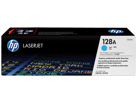 HP CE321A syaani laserkasetti