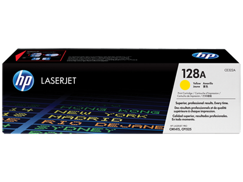 HP CE322A keltainen laserkasetti