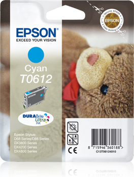 Epson T0612 syaani mustekasetti