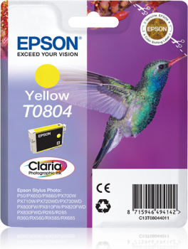 Epson T0804 keltainen mustekasetti