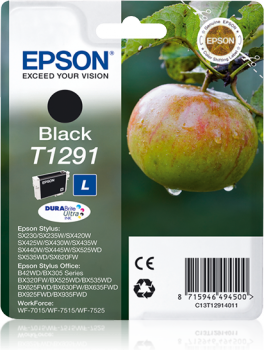 Epson T1291 musta mustekasetti