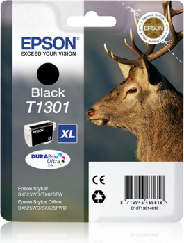 Epson T1301 musta mustekasetti