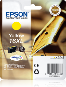 Epson 16 XL / T1634 XL keltainen mustekasetti