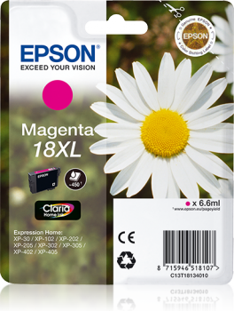 Epson 18 XL / T1813 magenta mustekasetti