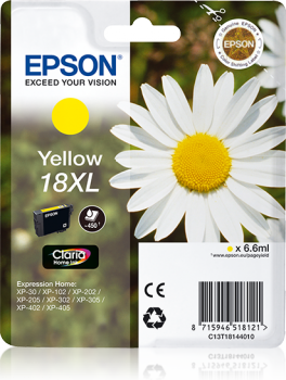 Epson 18 XL / T1814 keltainen mustekasetti