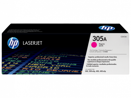 HP 305A / CE413A laserkasetti magenta