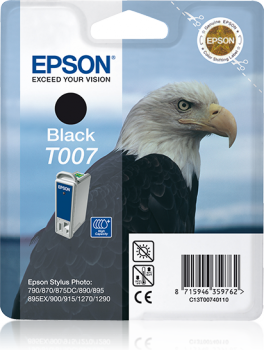 Epson T007 musta mustekasetti