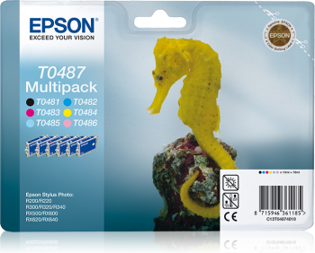 Epson T04867 6-väripakkaus mustekasetteja