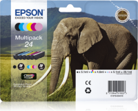 Epson 24 6-väripakkaus mustekasetteja