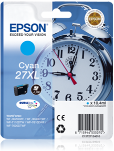 Epson 27 XL / T2712 syaani värikasetti