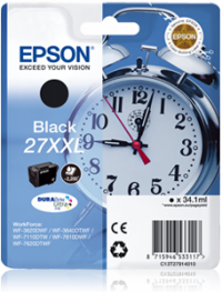 Epson 27 XXL / T2791 musta värikasetti