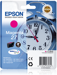 Epson 27 / T2703 magenta värikasetti
