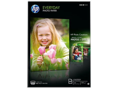 HP Everyday kiiltävä valokuvapaperi A4