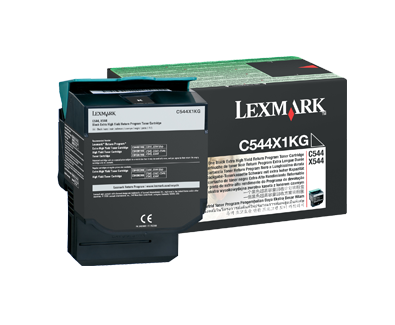 Lexmark C544/X544 musta extrariittoisa palautusvärikasetti