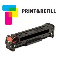 Print & Refill CF210X / CRG 731 BK XL musta uusioitu värikasetti