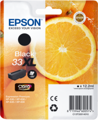 Epson 33 XL musta mustekasetti
