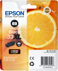 Epson 33 XL fotomusta mustekasetti