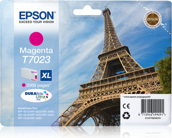 Epson T7023 magenta mustekasetti