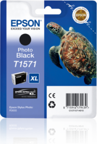 Epson T1571 valokuvamusta mustekasetti