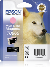 Epson T0966 vaalea magenta mustekasetti