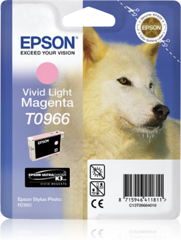 Epson T0966 vaalea magenta mustekasetti