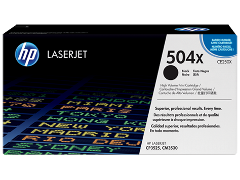HP 504X / CE250X laserkasetti musta