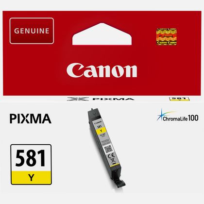 Canon CLI-581Y keltainen mustekasetti