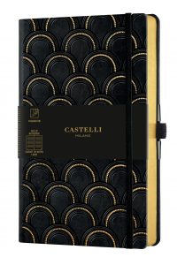 MUISTIKIRJA Castelli Art Deco Gold 13 x 21 cm