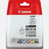 Canon PGI-580 / CLI-581 5-väripaketti mustekasetteja