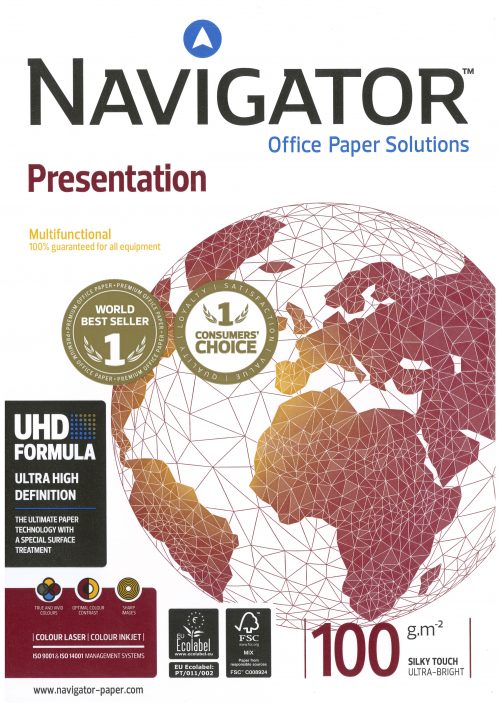 Tulostuspaperi Navigator Presentation A4 100g