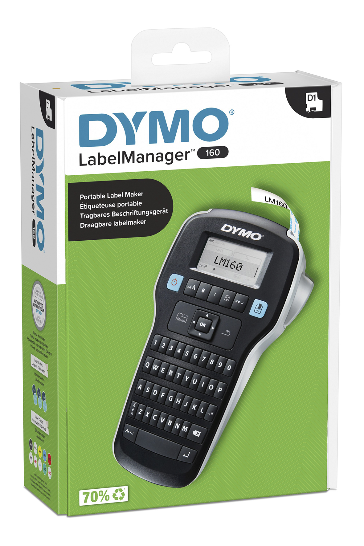 Dymo Label Manager 160 tarratulostin